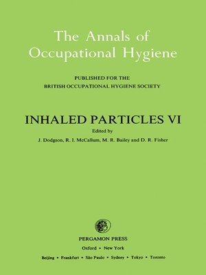 cover image of Inhaled Particles VI